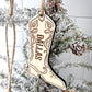 Personalized Engraved Cowboy Boot Ornament