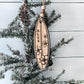 Personalized Engraved Surfboard Ornament